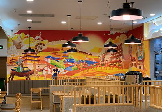 武平商业空间彩绘介绍。