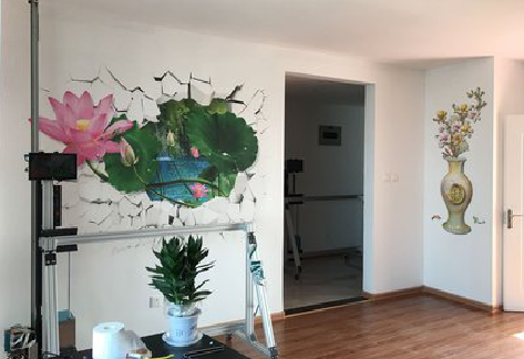 武平墙体彩绘相比墙纸的优势。