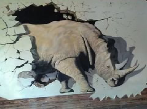 武平在墙绘中，如何绘制3D效果？